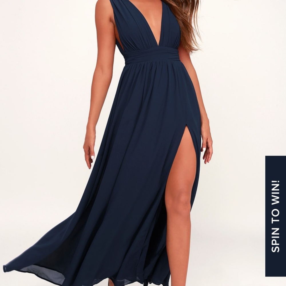 Heavenly hues dress